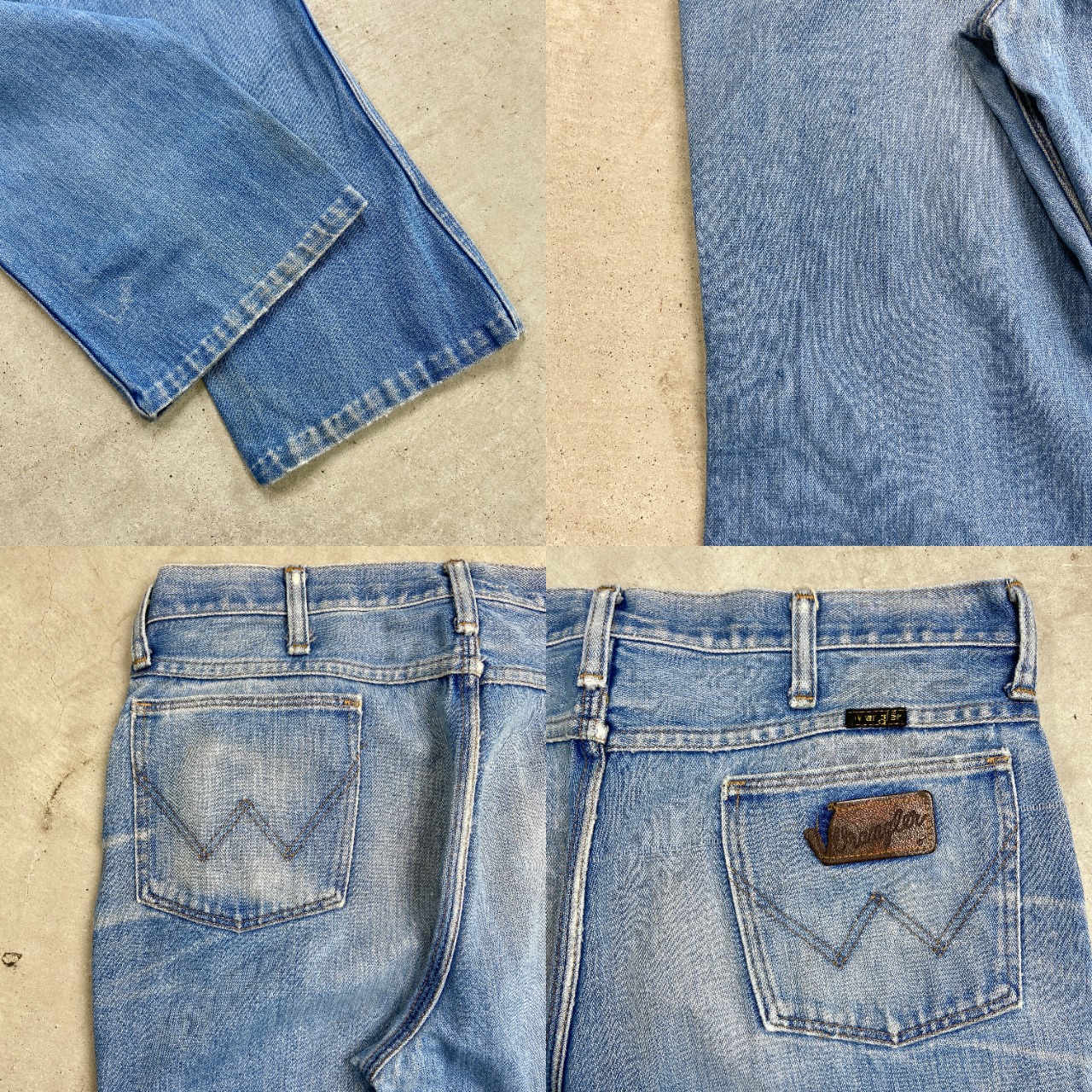 70年代 USA製 Wrangler ラングラー フレアデニムパンツ ブーツカット 