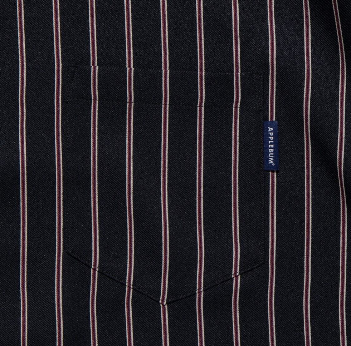 APPLEBUM】アップルバム BIG SLEEVE STRIPE ALOHA SHIRT アロハシャツ