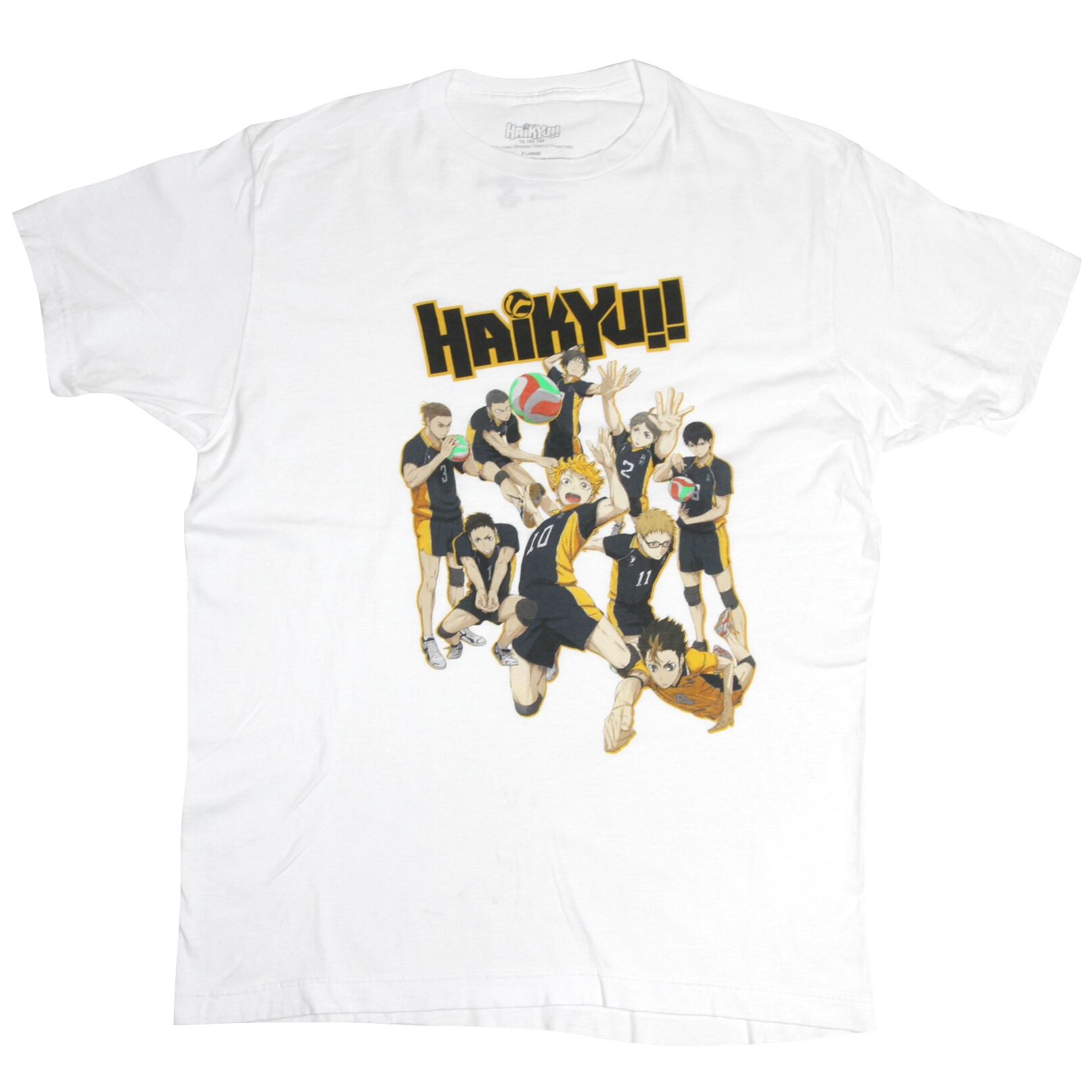 USED【XL】Anime ハイキュー!! Haikyuu!! Tee / ©H.Furudate