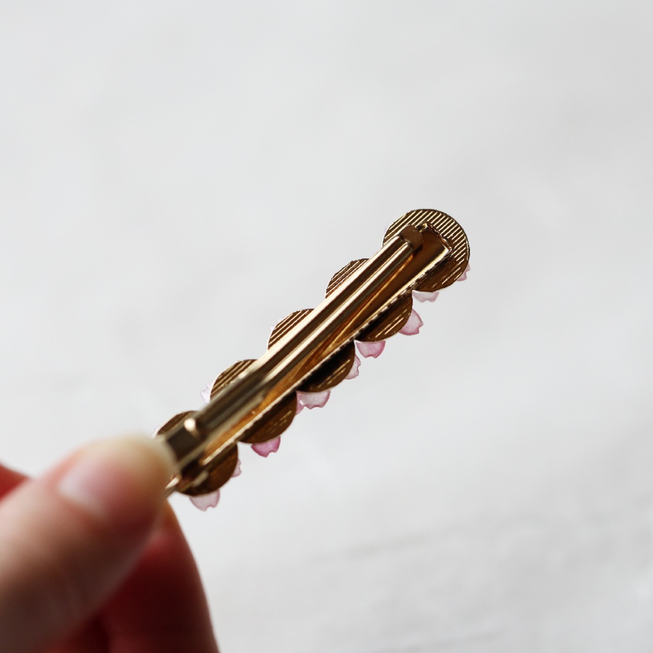 夢花・桜 - 和風 五連ヘアピン【髪留め】