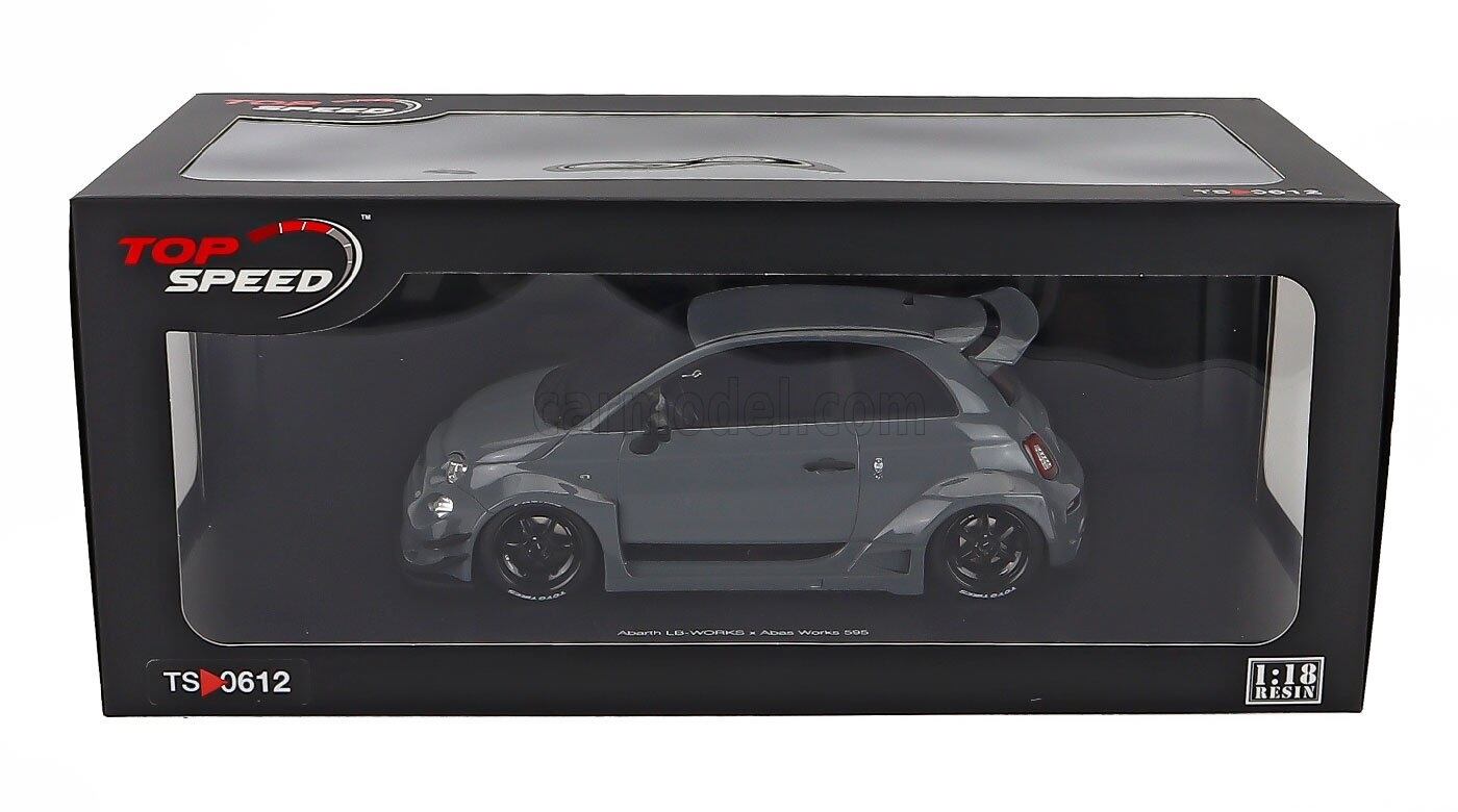 ミニカー 1/18 アバルト 595 TRUESCALE 1/18 FIAT NUOVA 500 ABARTH