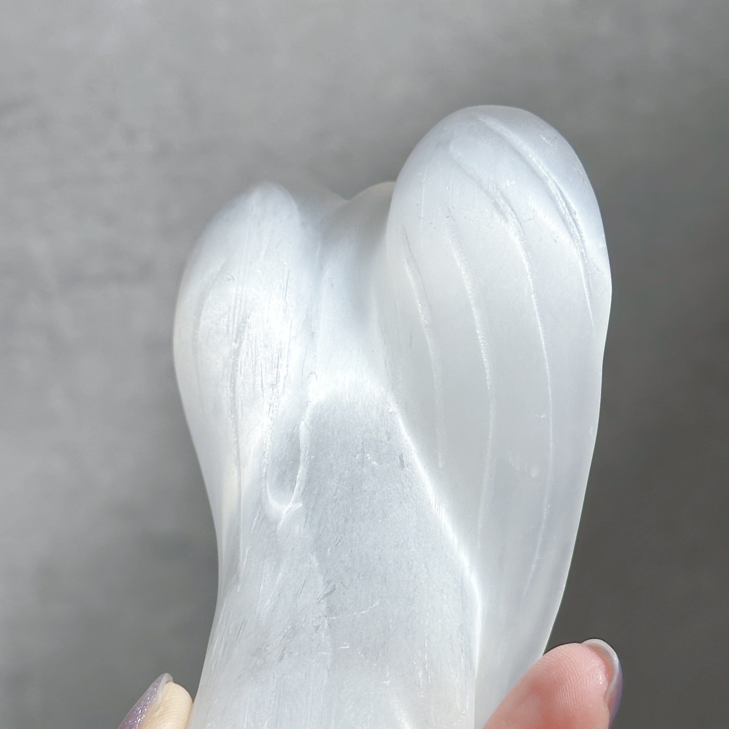 セレナイトのマリア像11◇ Selenite ◇天然石・鉱物・パワーストーン
