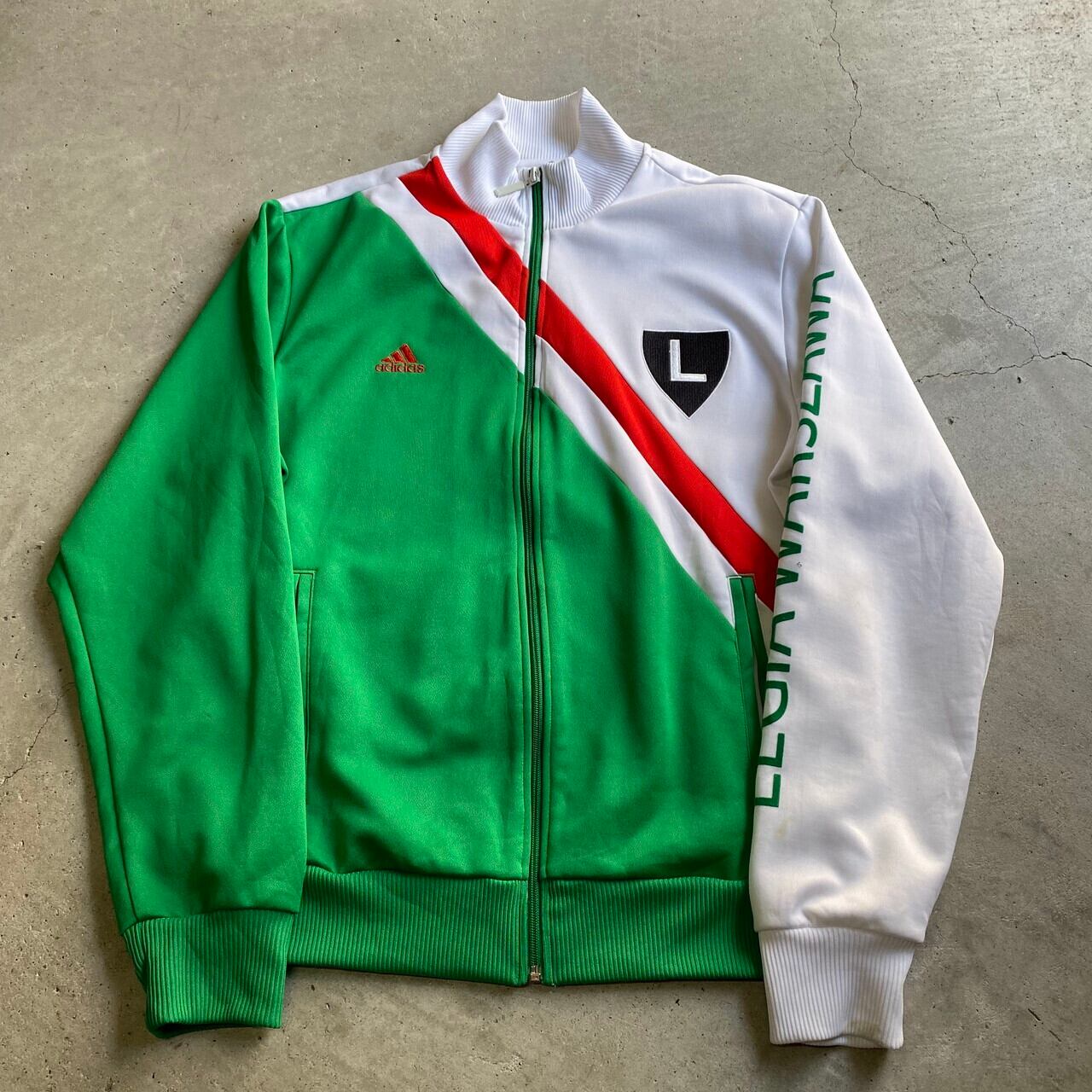 adidas LEGIA WARSZAWA トラックジャケット ジャージメンズ - ジャージ