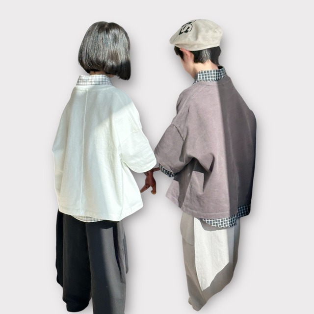 round collar short sleeve T