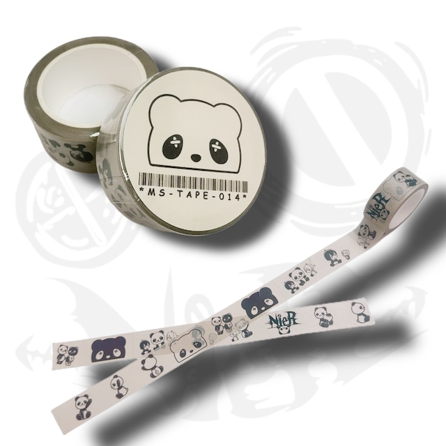 PANDA MASKING TAPE【2cm×10m】