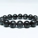 ブラックルチルクォーツ ブレスレット 13mm ブラックトルマリン トルマリネイテッドクォーツ 一点物 メール便可 [M便 1/10] 111-47046