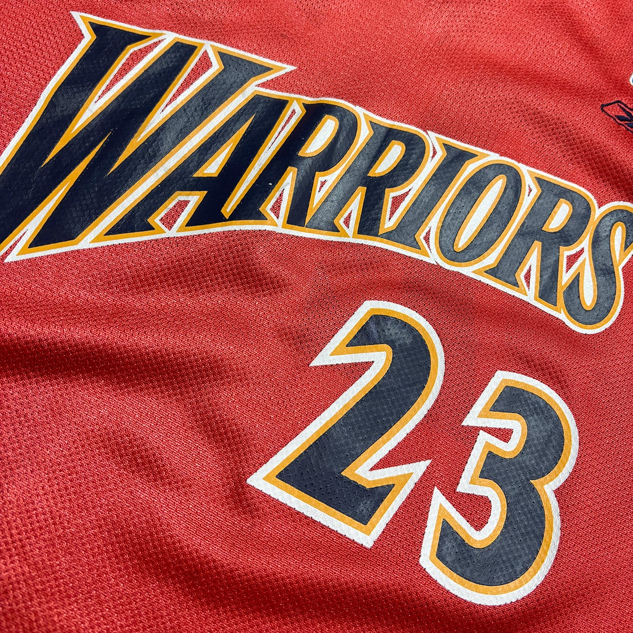 Jason Richardson 【Golden State Warriors】 Game Shirt. Reebok