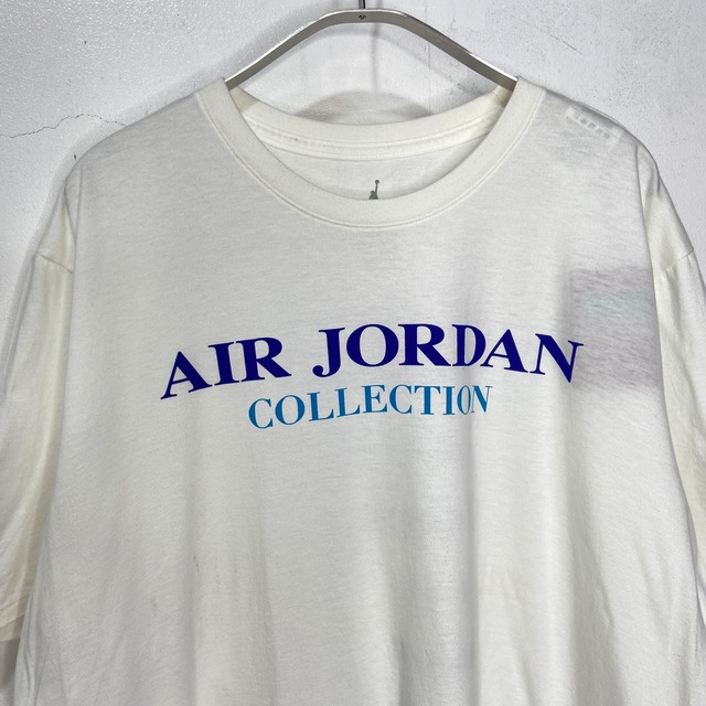 タグ付き未使用品　AIR JORDAN NIKE 両面プリントTシャツ　白　XL