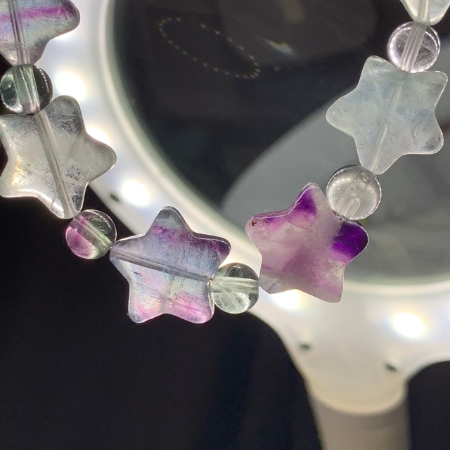 2.フローライトスターブレスレット