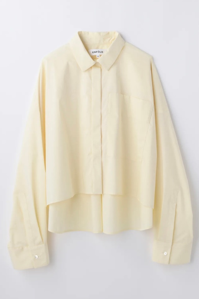 【ENFÖLD】JUST-LENGTH SHIRT