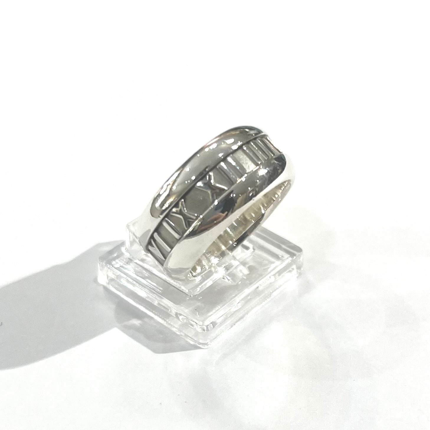 希少【TIFFANY&CO】【16号 】2521 出会うべき、名品 ぽってりシルバー