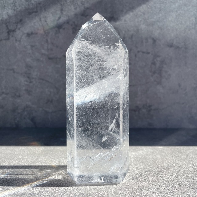 【高品質】ミナスジェライス産クリアクォーツ タワー04◇Clear Quartz◇ 天然石・鉱石・パワーストーン