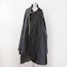 道中合羽 カッパ 藍染 格子模様 マント ケープ ジャパンヴィンテージ 明治 大正 | Kimono Cape Indigo Japan Vintage Rainwear