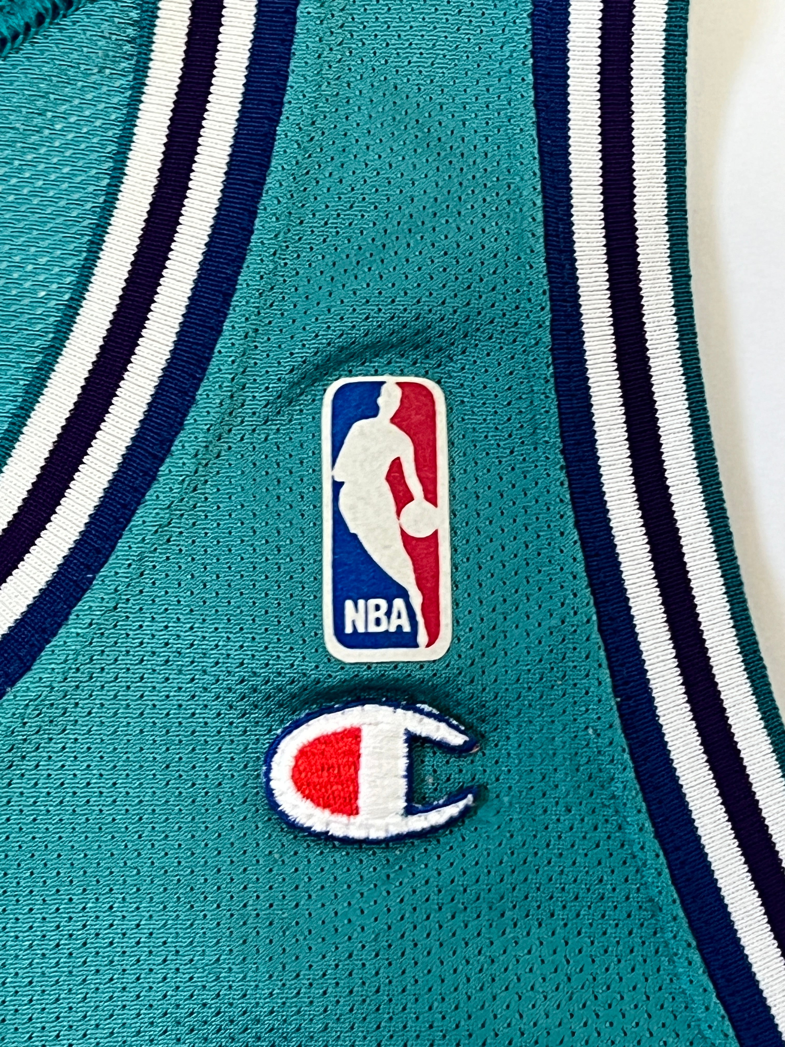Charlotte Hornets 2 Larry Johnson ☆mede in USA☆ 91年~95年製造