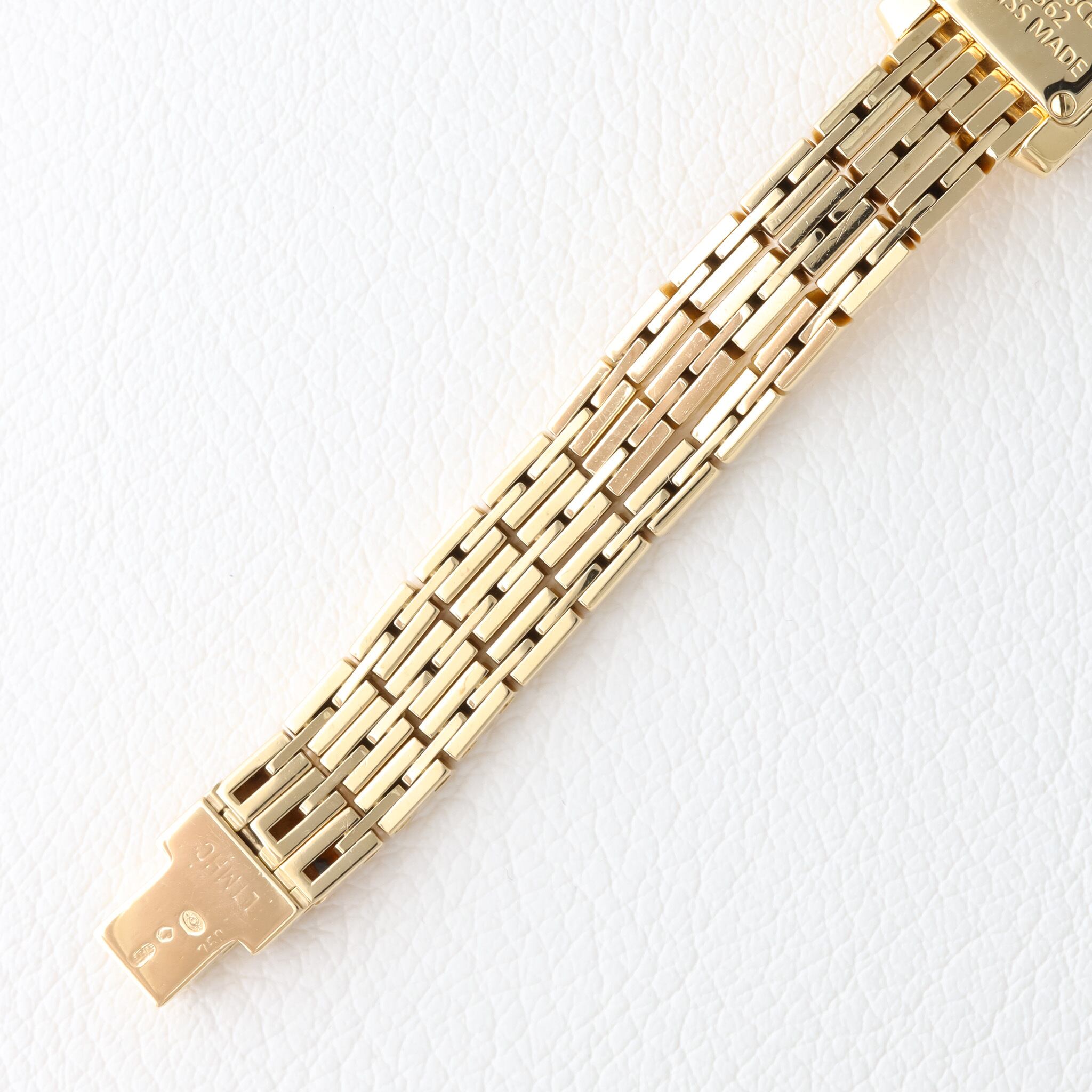 カルティエ ミニ ラニエール タンクアロンジェ WG 純正ダイヤモンド