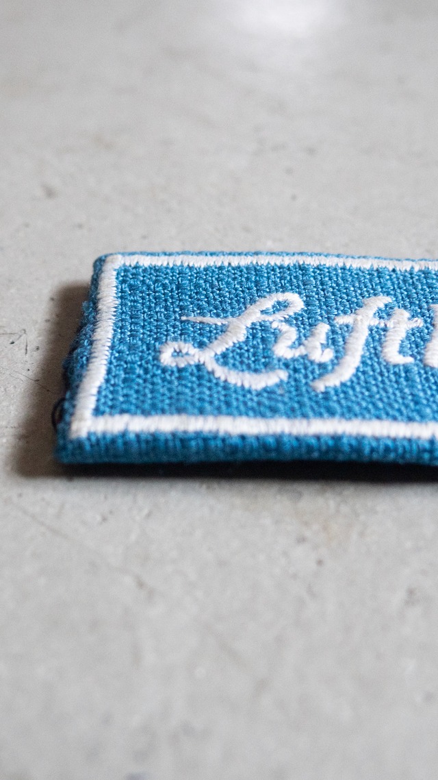 "Luftkometen" 1970s Linen hand made patch