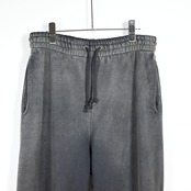 BOWWOW / WEATHERED SWEAT PANTS - BLACK