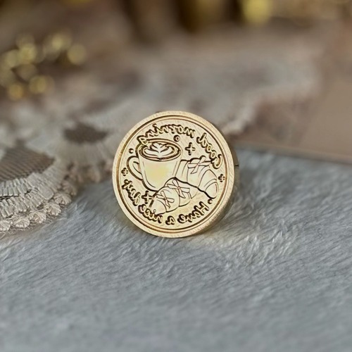 【25㎜】コーヒーwithクロワッサン　＃SWH-507