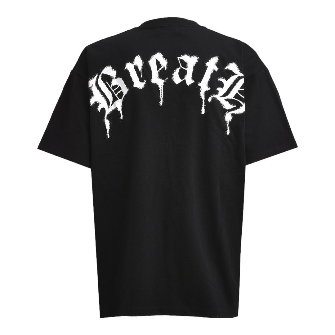 【BREATH】OLD ENGLISH SPRAY LOGO TEE