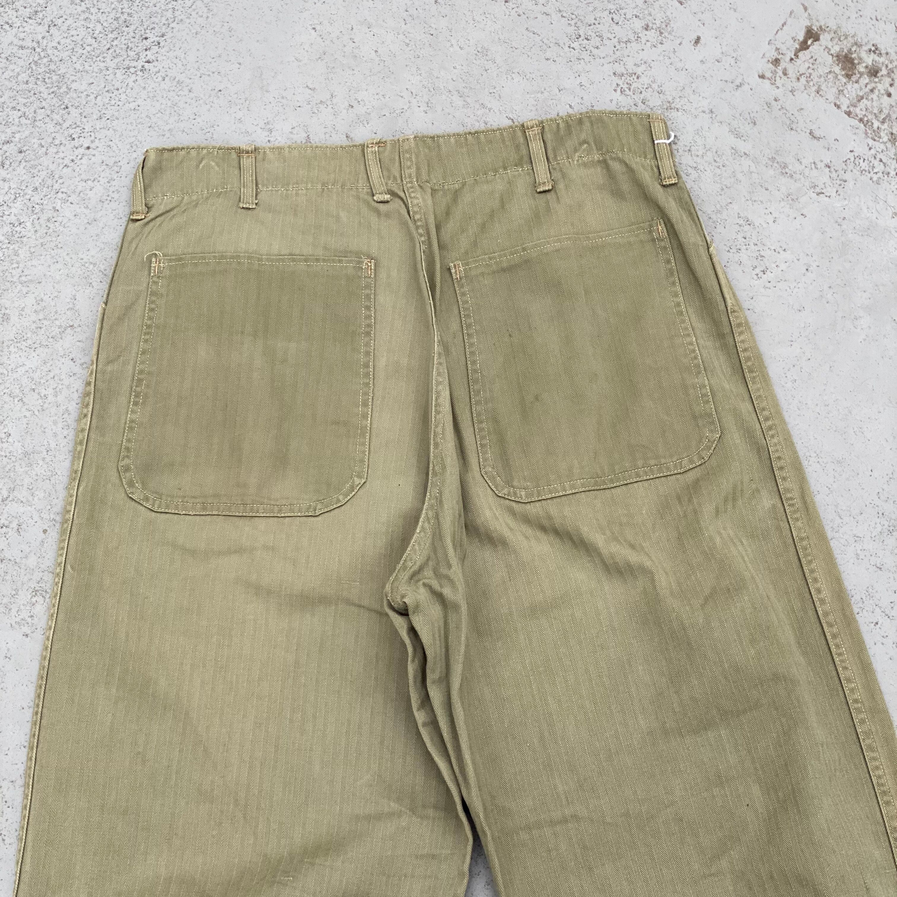 表記34】40's USMC P-41 H.B.T Pant | 下北沢SPiKe＆SPiCe