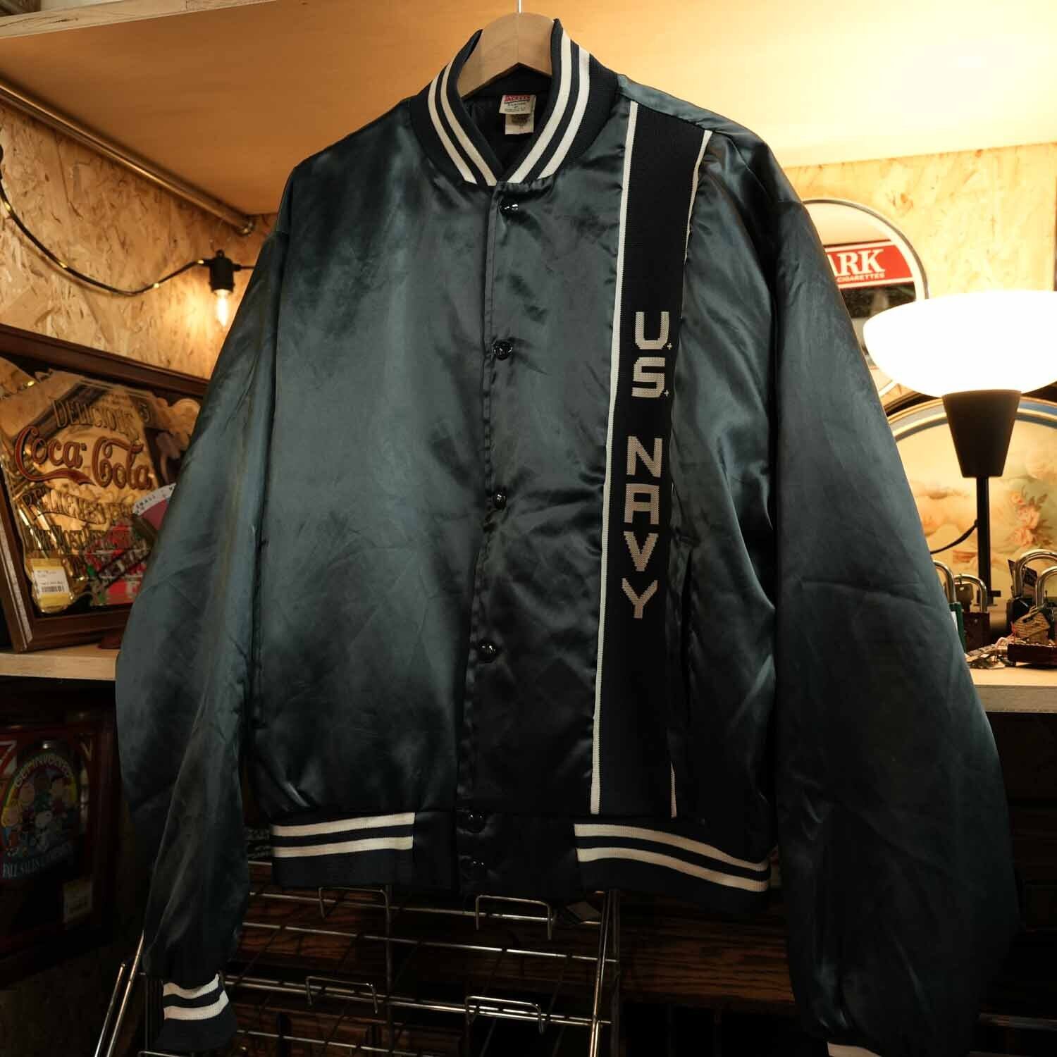 SOFFE JACKETS ソフィー アメリカ海軍 ナイロンスタジャン 80s SOFFE JACKETS ソフィー アメリカ海軍 ナイロンスタジャン 80s