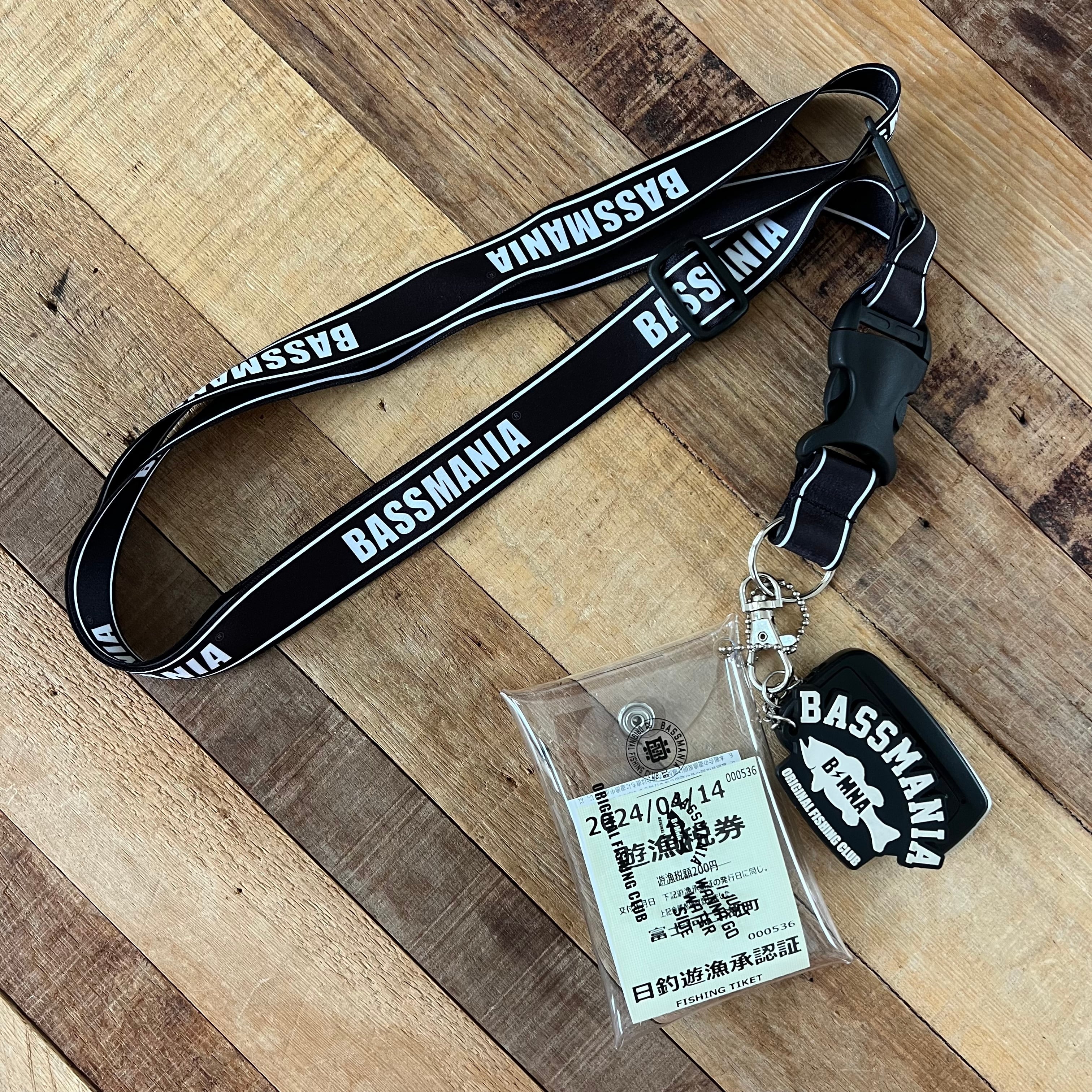 BASSMANIAロゴネックストラップ | bassmania.jp