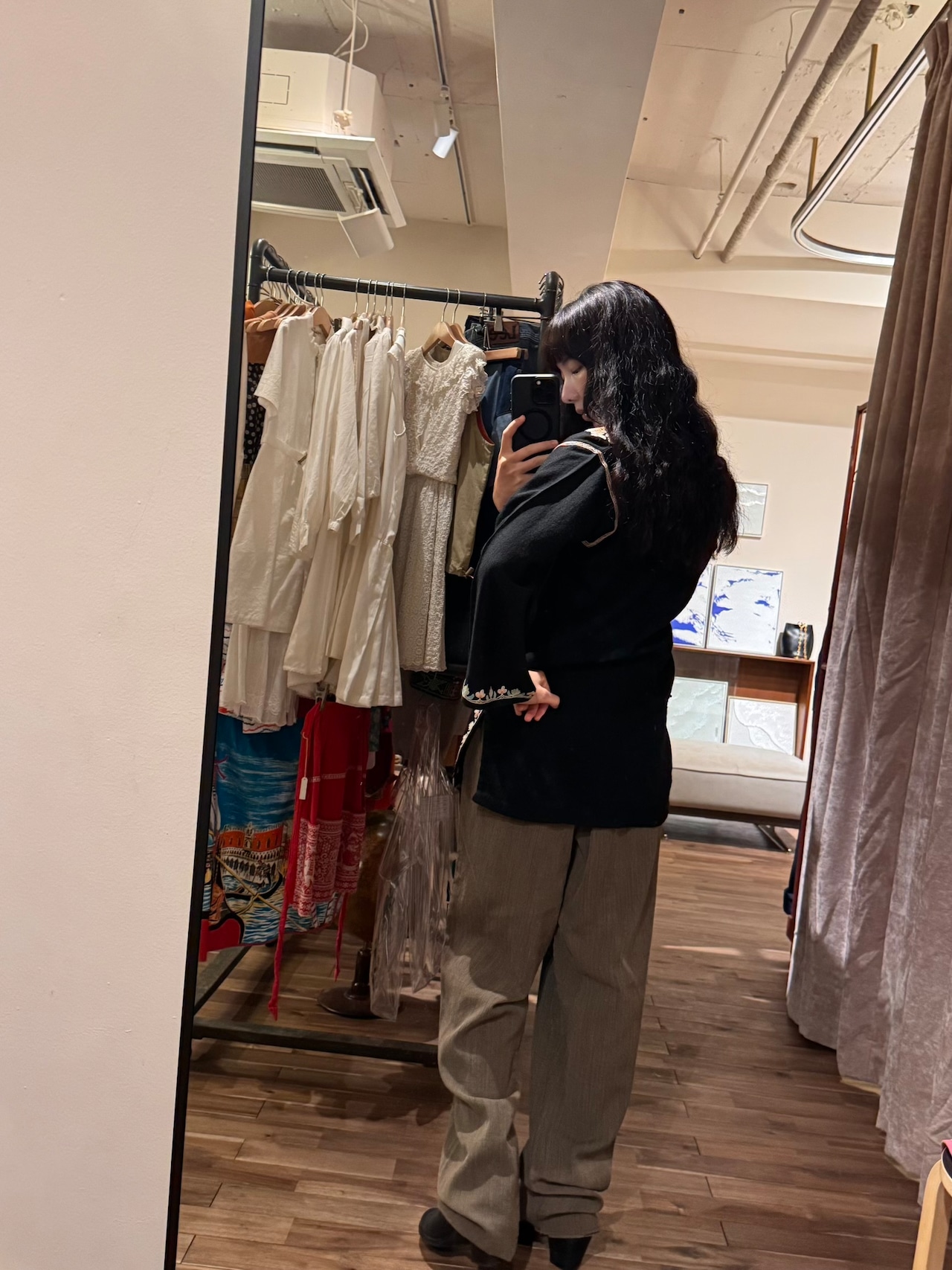 PENNY BLACK ブラウンスラックス