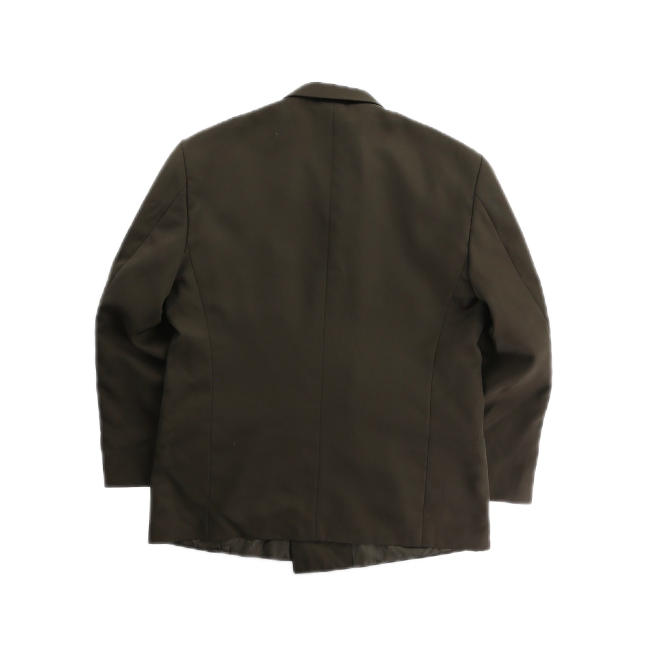 CUBA】1990s vintage CITY STREET wool gabardine fabric 2 piece 