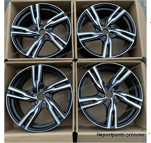 1点限り 20インチ SPORT 5 スポーク STYLE ホイールセット ボルボ S60 S90 XC60 XC90 20X8.5 　-BRN-1108★