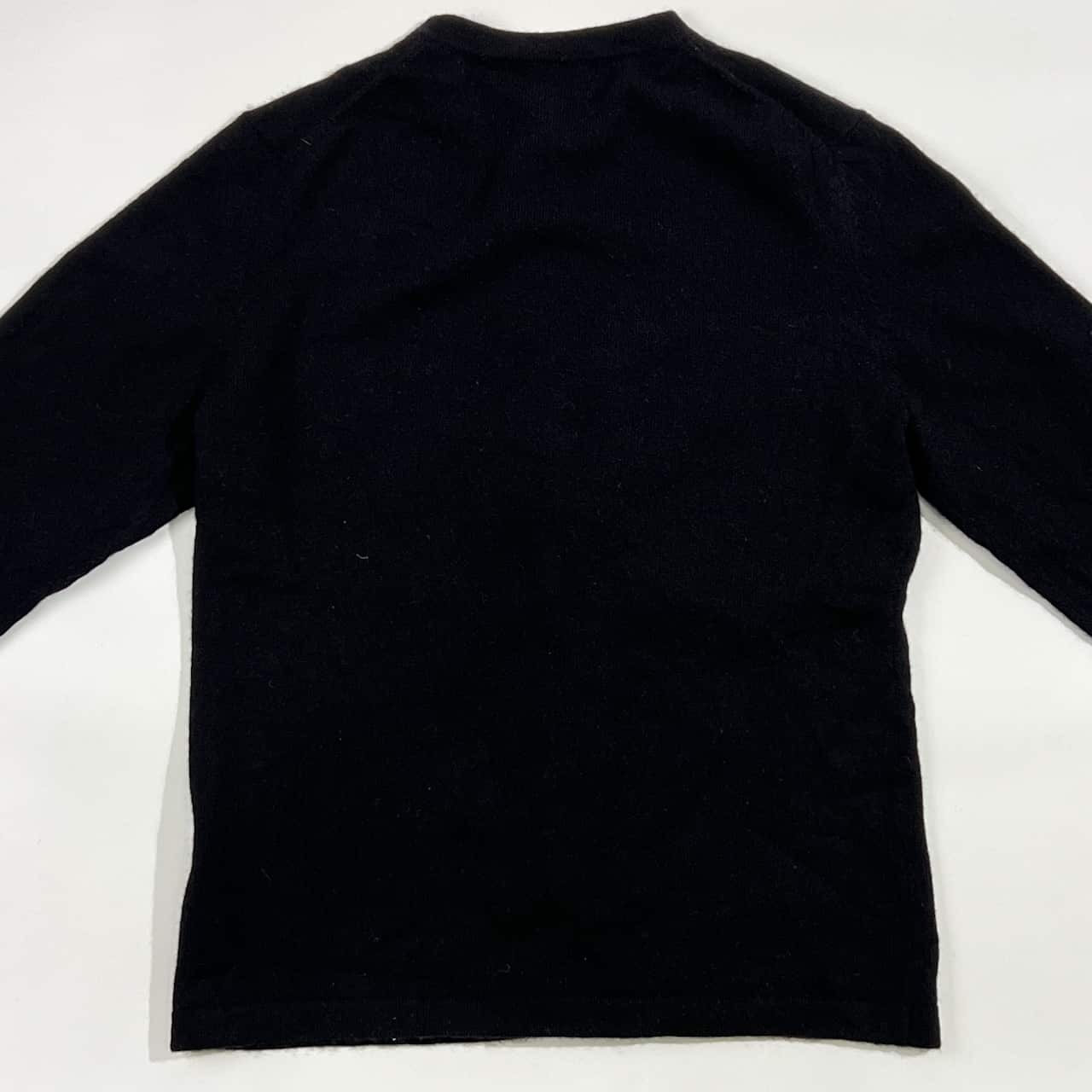 カシミヤ100% San Ronde  サンロンド ニット カーディガン/ブラック レディース