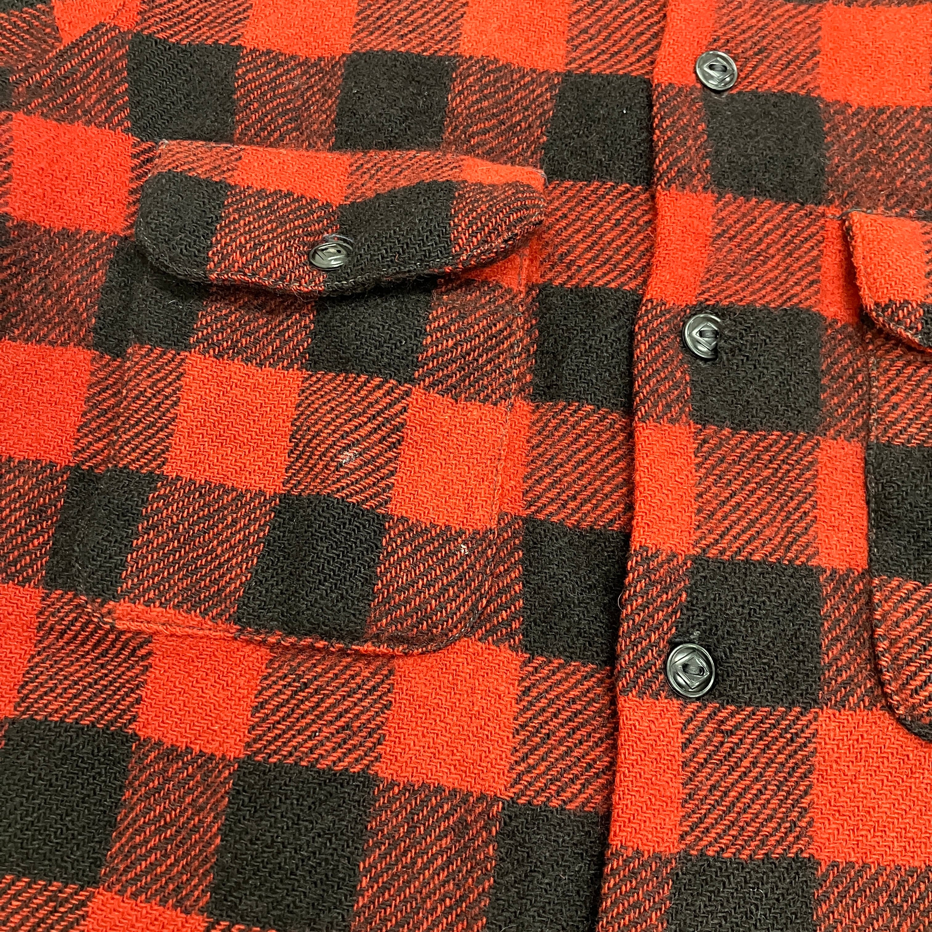 ⓀⓀ1950's ENSENADA WOOL SHIRT RED | safarionline