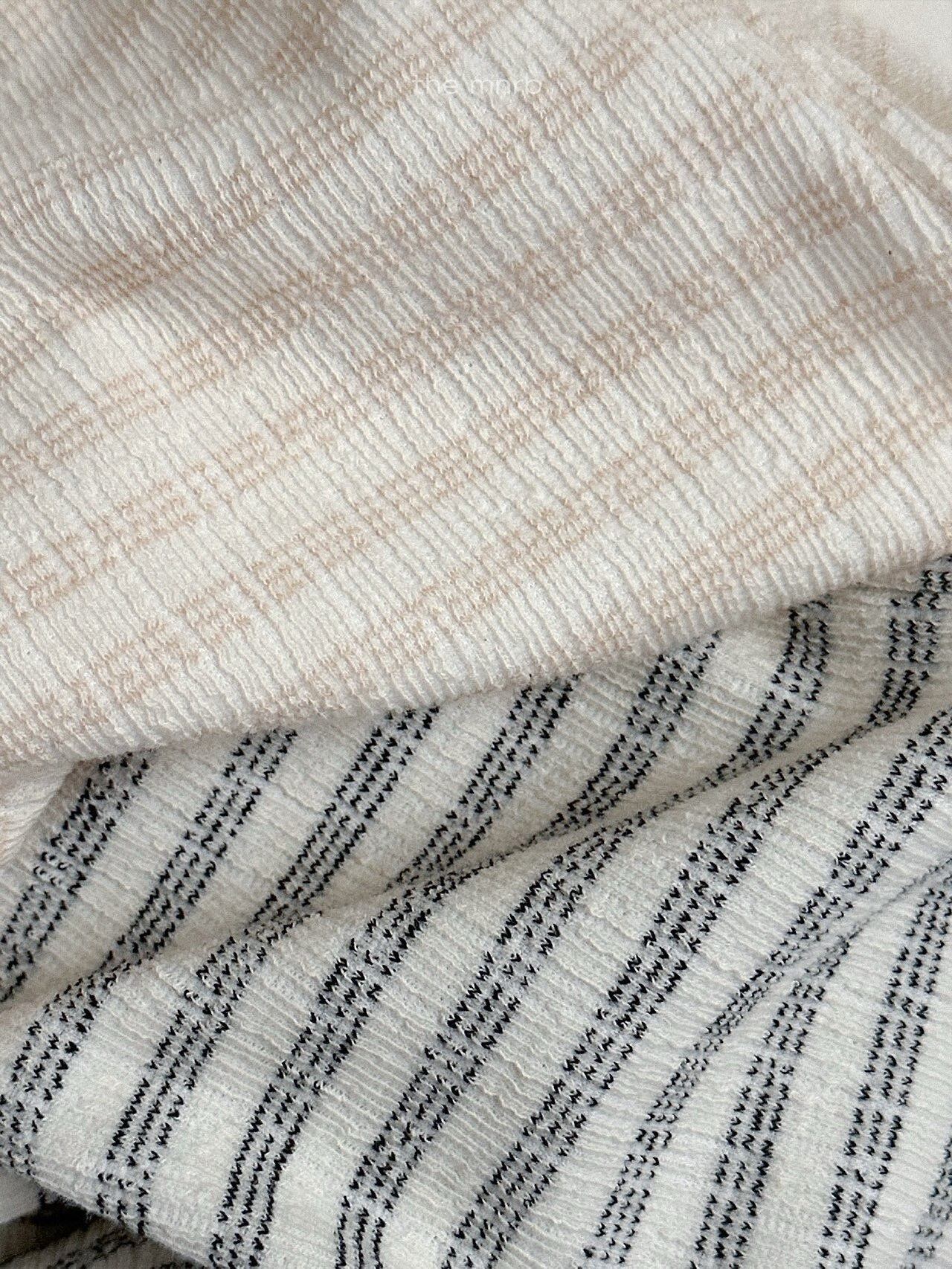 送料無料【予約】/ デイストライプジョガーパンツ / minirobe