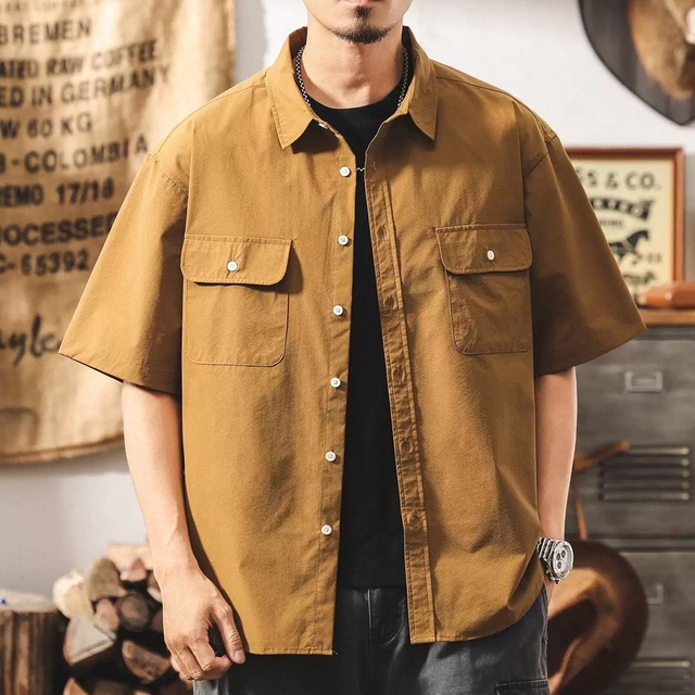 レトロカーゴシャツ 225993