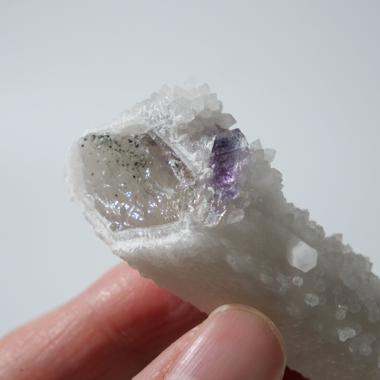 キャンドルクォーツ フローライト / 原石 標本