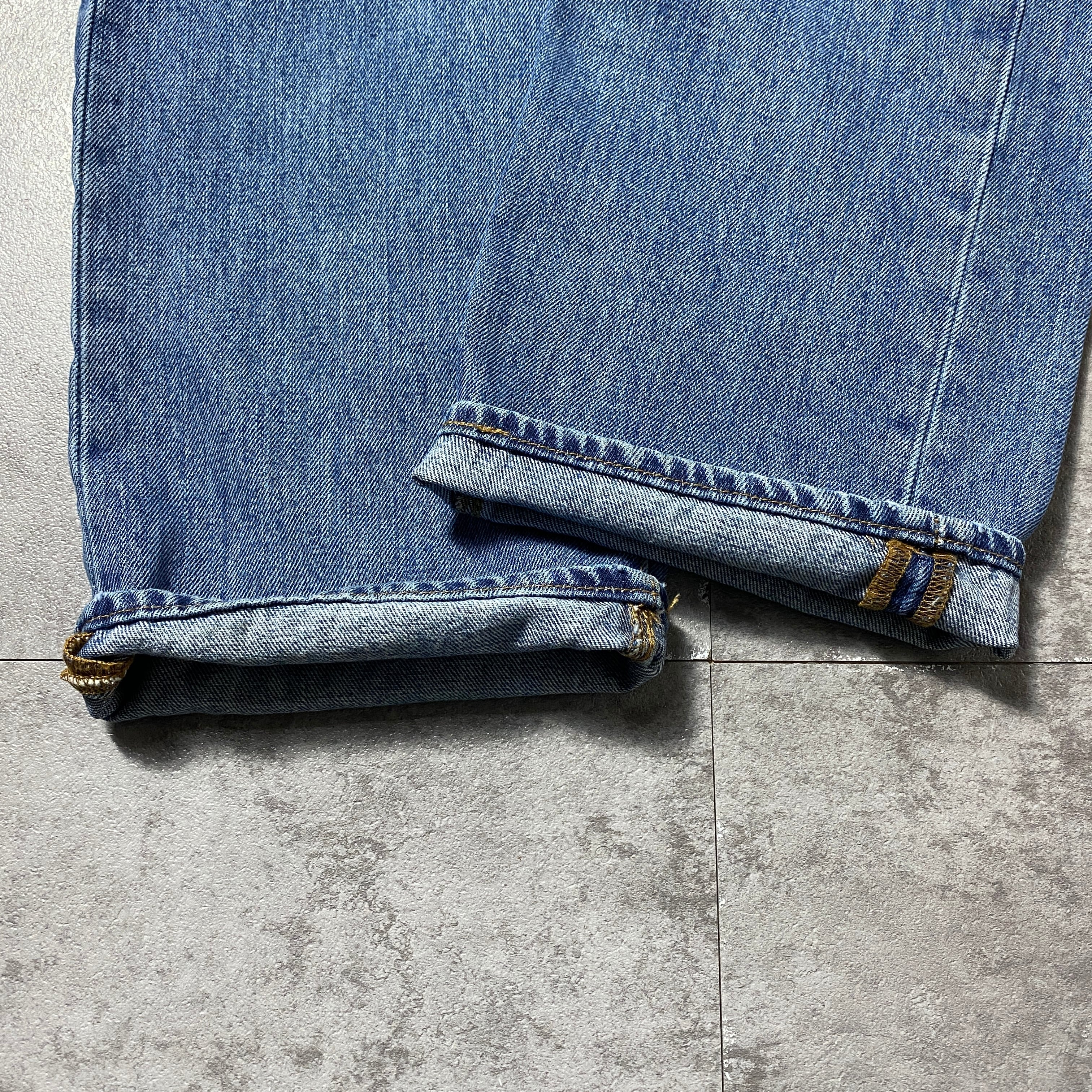 W36 L32】Levis 501 リーバイス ボタンフライ ストレート デニムパンツ