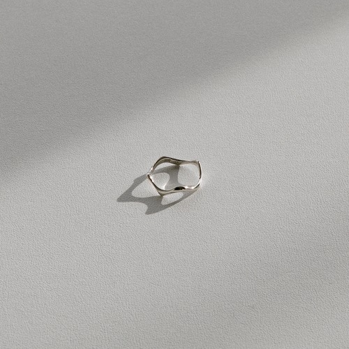 Wave ring   Silver