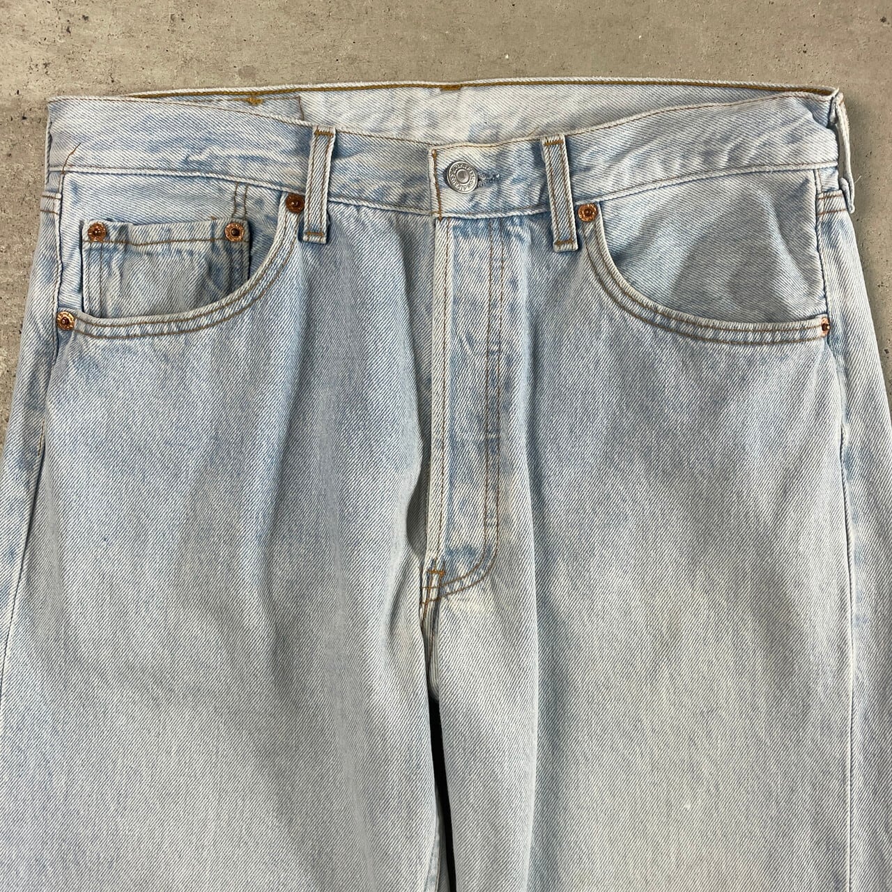 90年代 フランス製 Levi's ユーロリーバイス 501 ストレートデニム