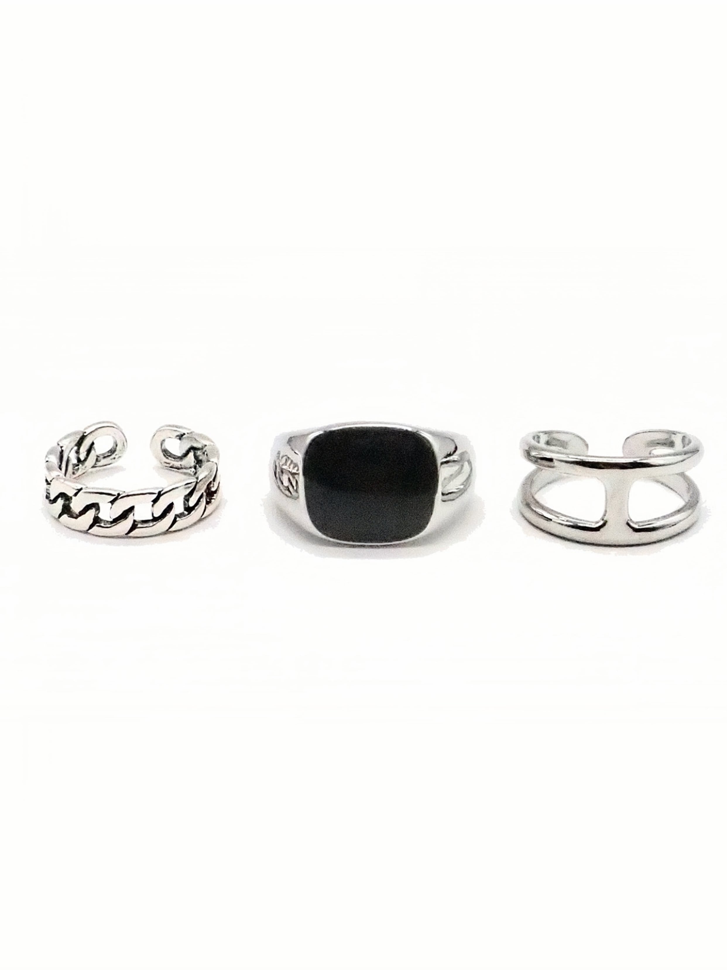 シルバーリング 受けよ 指輪 / 7個セット 