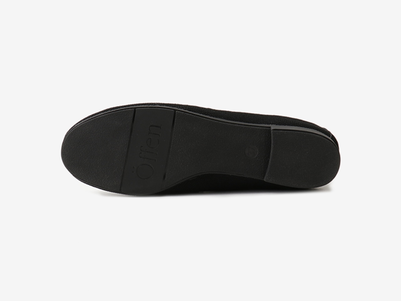 plain flat pattern / BLACK