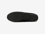 plain flat pattern / BLACK