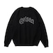 EVISEN LOGO JACQUARD KNIT BLACK