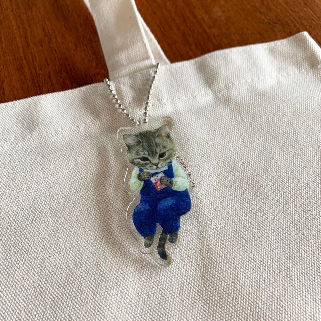 町田尚子「レモンドロップ」キーホルダー | 奈良の愛らしい猫のお店 猫