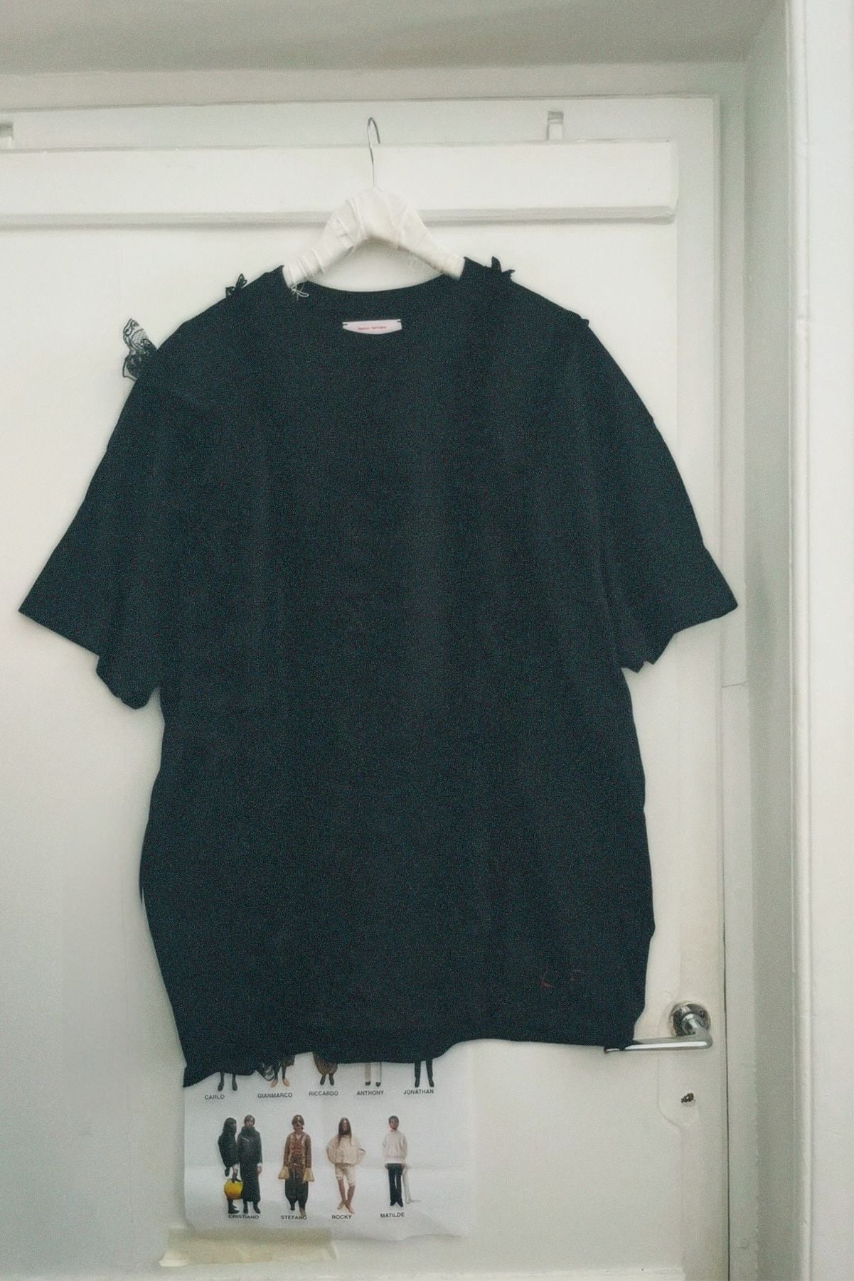 lessico familiare  [STRIPED RUFFLE TEE]