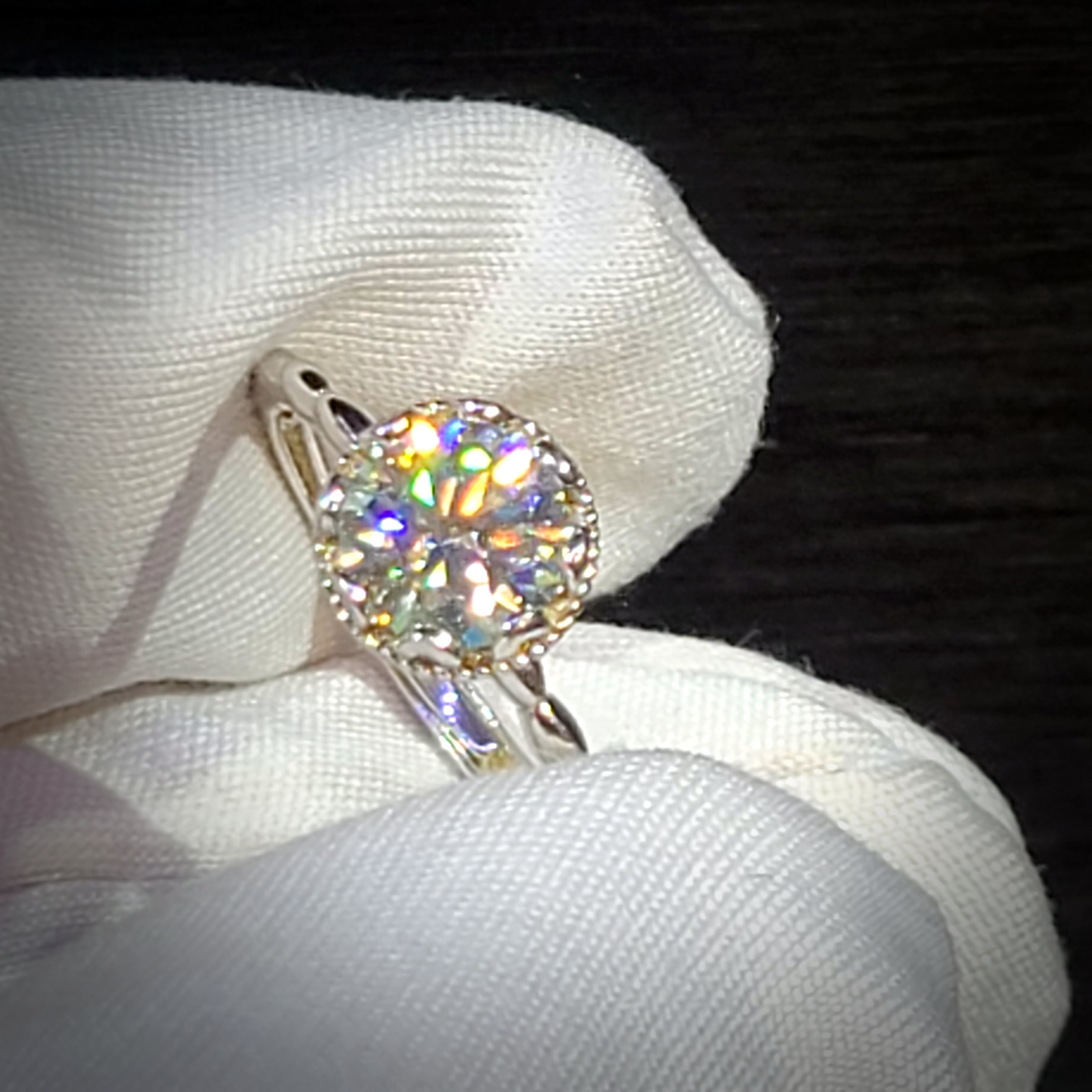 モアサナイト】s925フリーサイズリング | 刹那アクセサリーズ