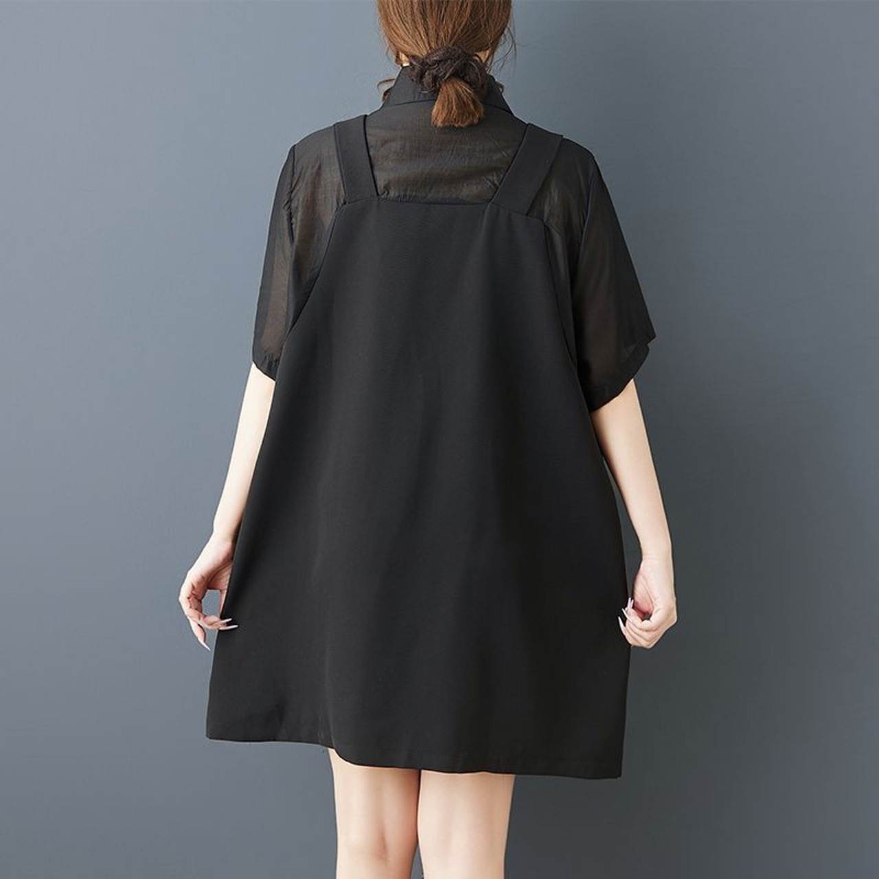 フェイクレイヤード シャツ 30178