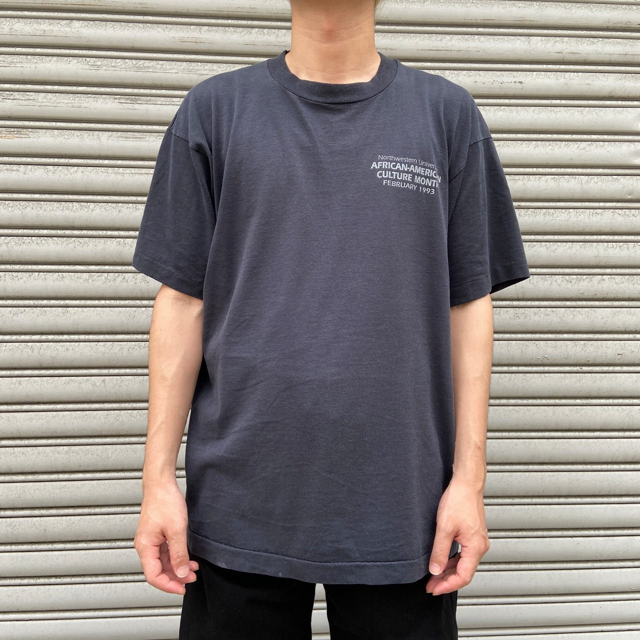 90s キング牧師マルコムX ブラックカルチャーTシャツ　usa製　黒