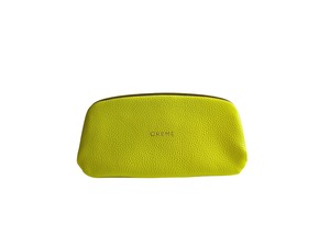 CR?ME  CRAYON  14051  イエロー　スリム　押し口金財布　大