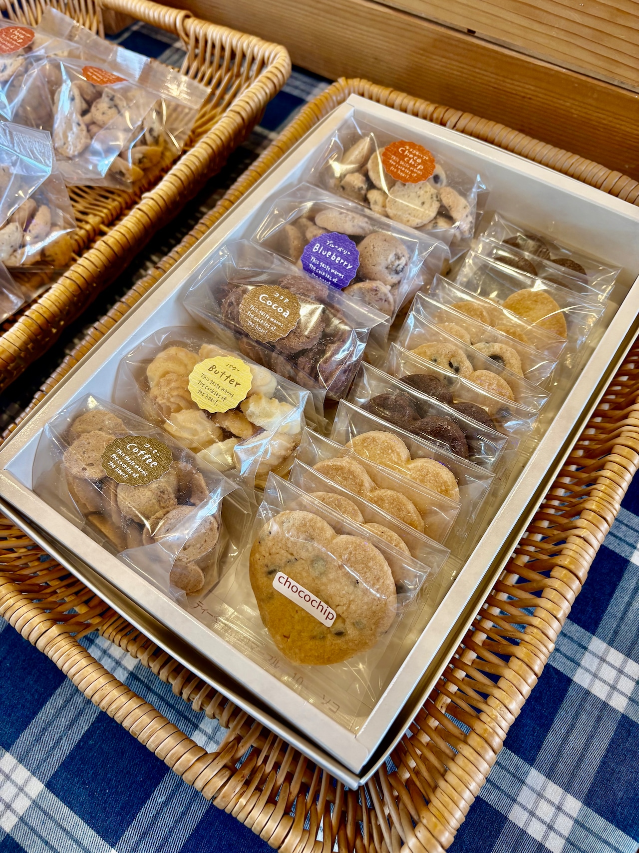 【テイクアウト】さくさくクッキーとハートクッキーのラブラブセット ホワイトデー、お祝いギフト・画像2