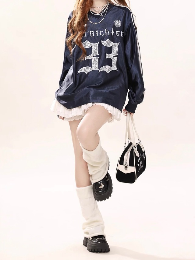 レースナンバー33ユニフォームトップス.1839