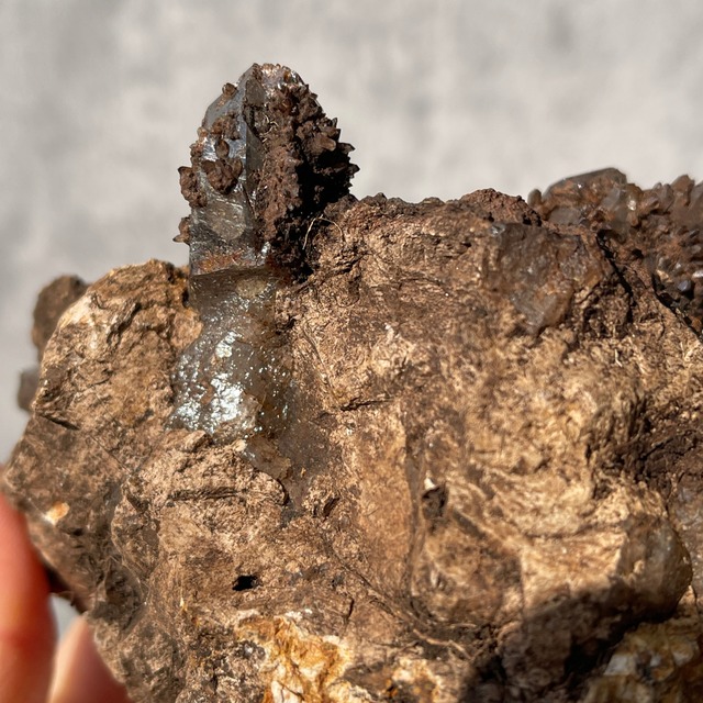 【マラウィ産 スモーキークォーツ】煙水晶 ⑨ 鉱物 天然石 パワーストーン